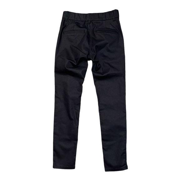 Bevy Flog Dafna Black Herringbone Skinny Pants - Picture 4 of 7